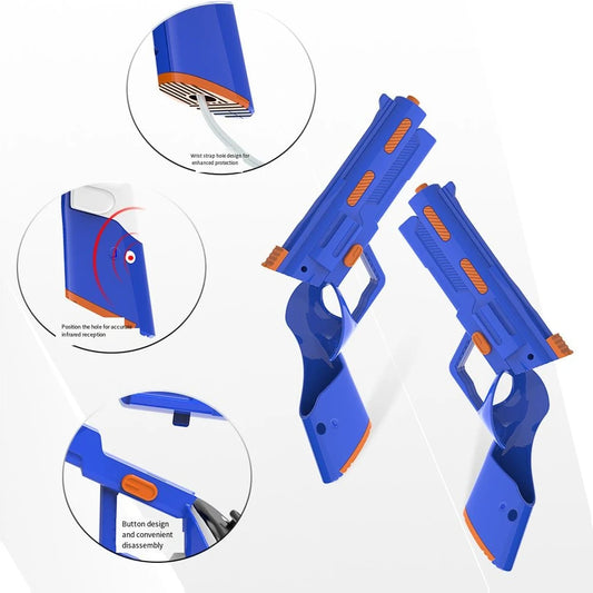 Pistol Controller Grips For Meta Quest 3S