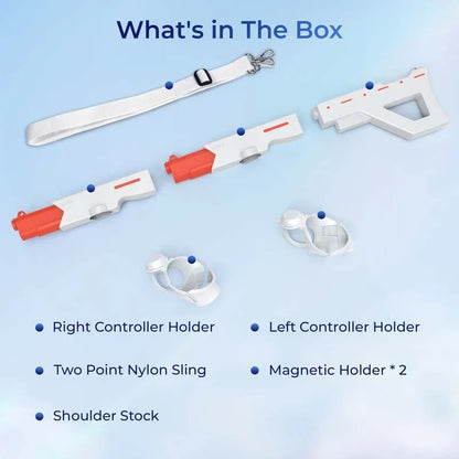 Magnetic VR Gunstock for Meta Quest 3